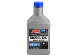Plně syntetický motorový olej AMSOIL Heavy-Duty 15W-40 Synthetic Diesel Oil, objem: 946 ml (1 quart)