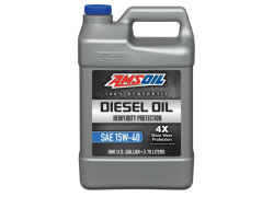 Plně syntetický motorový olej AMSOIL Heavy-Duty 15W-40 Synthetic Diesel Oil, objem: 3,78 l (1 galon)