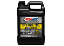 Plně syntetický motorový olej AMSOIL Signature Series 15W-40 Max-Duty Synthetic Diesel Oil, objem: 3,78 l (1 galon)