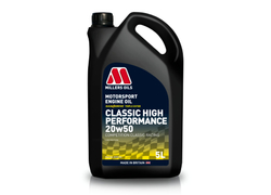 Plně syntetický motorový olej Millers Oils Classic High Performance 20W-50, objem: 5l