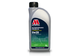 Plně syntetický motorový olej Millers Oils EE Performance 0W-20 s technologií NANODRIVE, objem: 1l