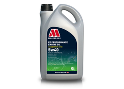 Plně syntetický motorový olej Millers Oils EE Performance 5W-40 s technologií NANODRIVE, objem: 5l