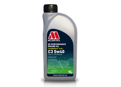 Plně syntetický motorový olej Millers Oils EE Performance C3 5W-40 s technologií NANODRIVE, objem: 1l