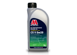 Plně syntetický motorový olej Millers Oils EE Performance C5 0W-20 s technologií NANODRIVE, objem: 1 litr