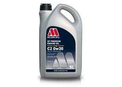 Plně syntetický motorový olej Millers Oils XF Premium C2 0w30, objem: 5l
