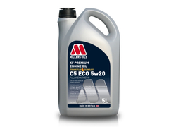 Plně syntetický motorový olej Millers Oils XF Premium ECO 5W-20, objem: 5l