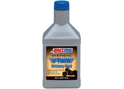 Plně syntetický převodový olej pro motocykly AMSOIL Synthetic V-Twin Primary Fluid 946 ml (1 quart)