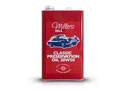 Speciální konzervační olej Millers Oils - Preservation Oil 20W-50 5l - pro motory a převodovky, chrání proti korozi a degradaci