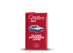 Špičkový minerální motorový olej Millers Oils Classic Pistoneeze 15w-40, objem: 1l