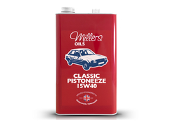 Špičkový minerální motorový olej Millers Oils Classic Pistoneeze 15w-40 5l