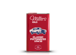 Špičkový polosyntetický motorový olej Millers Oils Classic Pistoneeze 10w-30, objem: 1l