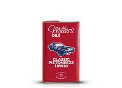 Špičkový polosyntetický motorový olej Millers Oils Classic Pistoneeze 10w-40, objem: 1l