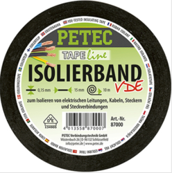 PETEC  Izolační páska VDE 15x0,15mm/10m