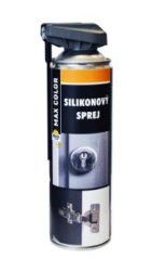 MC silikonový sprej, 500ml- transparentní