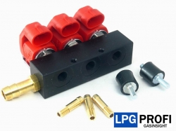 Vstřikovače LPG Valtek T30 lišta 3 válec 3 ohm
