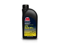 Závodní plně syntetický motorový olej Millers Oils NANODRIVE - CFS 0W-20 NT+, objem: 1l