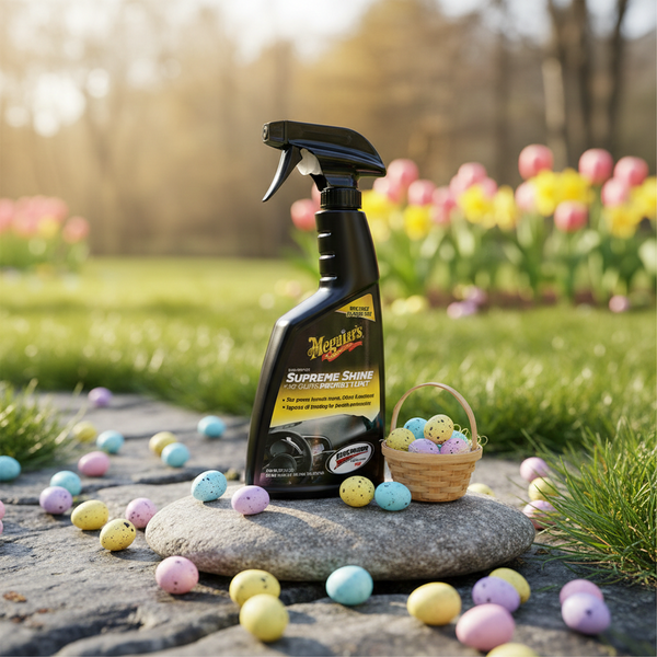 AKCE Meguiar's Supreme Shine Vinyl & Rubber Protectant - ochrana interiérových plastů, vysoký lesk, 473 ml