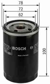 Olejový filtr BOSCH 0 451 103 111, M 20 x 1,5 