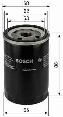 Olejový filtr BOSCH 0 451 103 276, 3/4" 16 UNF 