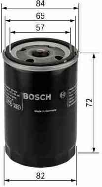 Olejový filtr BOSCH 0 986 452 019, 3/4" 16 UNF 