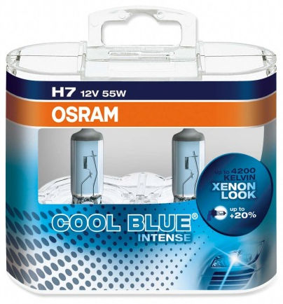 Osram COOL BLUE INTENSE H7 55W - SADA