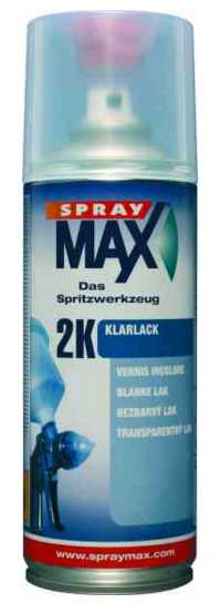 Spray Max - 2K 2-komponentní bezbarvý lak, lesklý - 400ml Kwasny