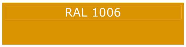 Kwasny RAL 1006 - žlutá kukuřičná - 400ml sprej