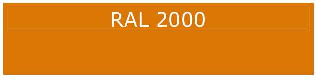 Kwasny RAL 2000 - žlutooranžová - 400ml sprej