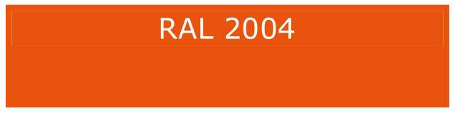 Kwasny RAL 2004 - oranžová pravá - 400ml sprej