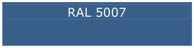 Kwasny RAL 5007 - brilantní modrá - 400ml sprej