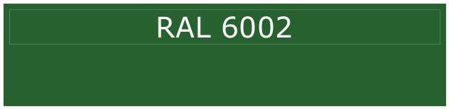 Kwasny RAL 6002 - listová zelená - 400ml sprej