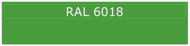 Kwasny RAL 6018 - zelenožlutá - 400ml sprej