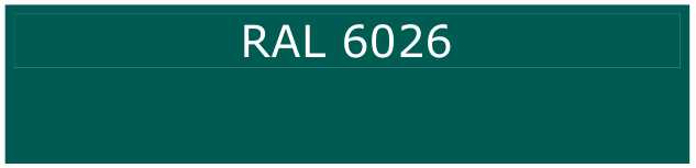 Kwasny RAL 6026 - zelená opálová - 400ml sprej