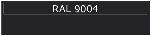 Kwasny RAL 9004 - signální černá - 400ml sprej