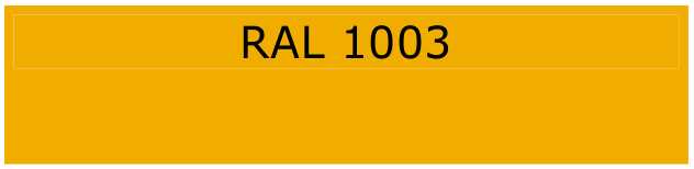 Kwasny RAL 1003 - signální žlutá - 400ml sprej