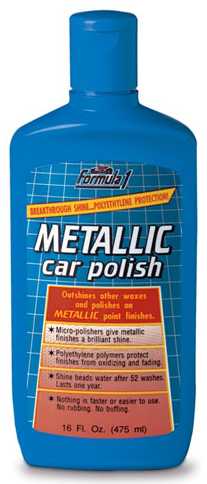 Formula 1 - Metallic Car Polish, leštěnka na metalické laky 475ml