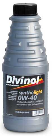 Divinol - Syntholight 0W-40 1l