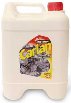 Carlan - průmyslový čistící a odmašťovací prostředek na silně znečistěné motory 5L