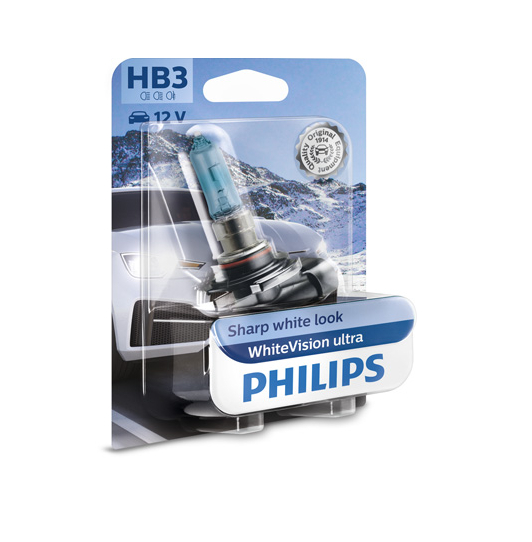 Philips HB3 12V 60W P20D WhiteVision Ultra 1ks
