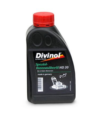 Divinol -  Spezial Rasenmäheröl HD 30, Motorový olej do sekačky 0,6L