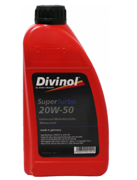 Divinol - Super Turbo 20W-50 1L