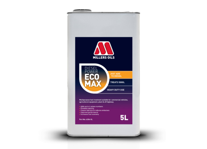 Aditivum do nafty Millers Oils Diesel Power ECOMAX, objem: 5000 ml
